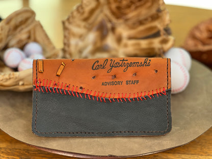 Carl Yastrzemski Tall Or Checkbook Wallet