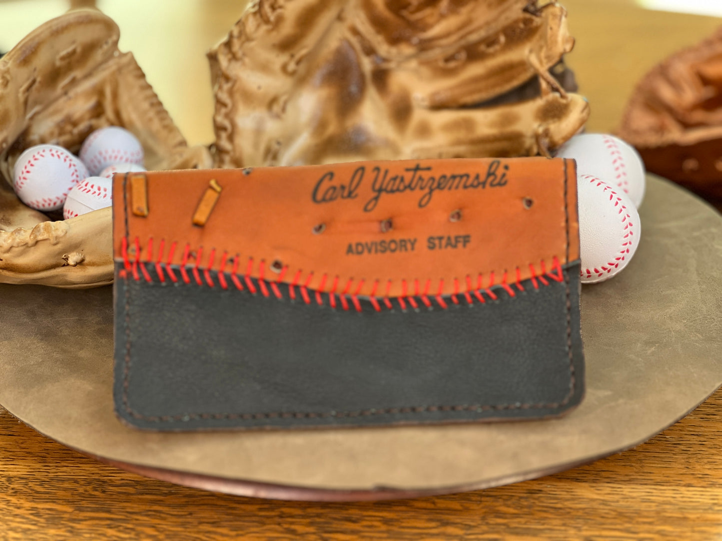 Carl Yastrzemski Tall Or Checkbook Wallet