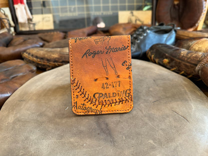 Roger Maris Spalding With Graphic Wallet