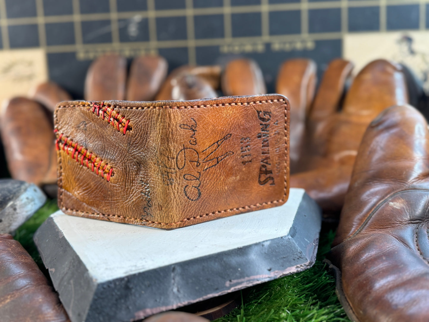 Al Dark Spalding Model Glove Wallet