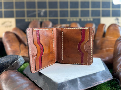 Catchers MItt Inside Leather Wallet