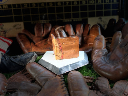 Catchers MItt Inside Leather Wallet