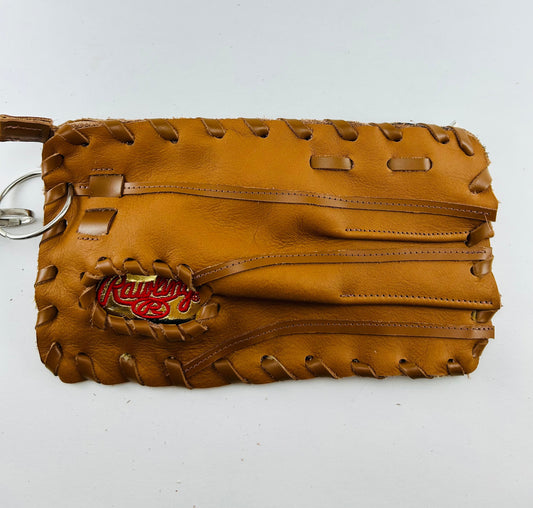 Wristlet - Rawlings Red Script on Gold