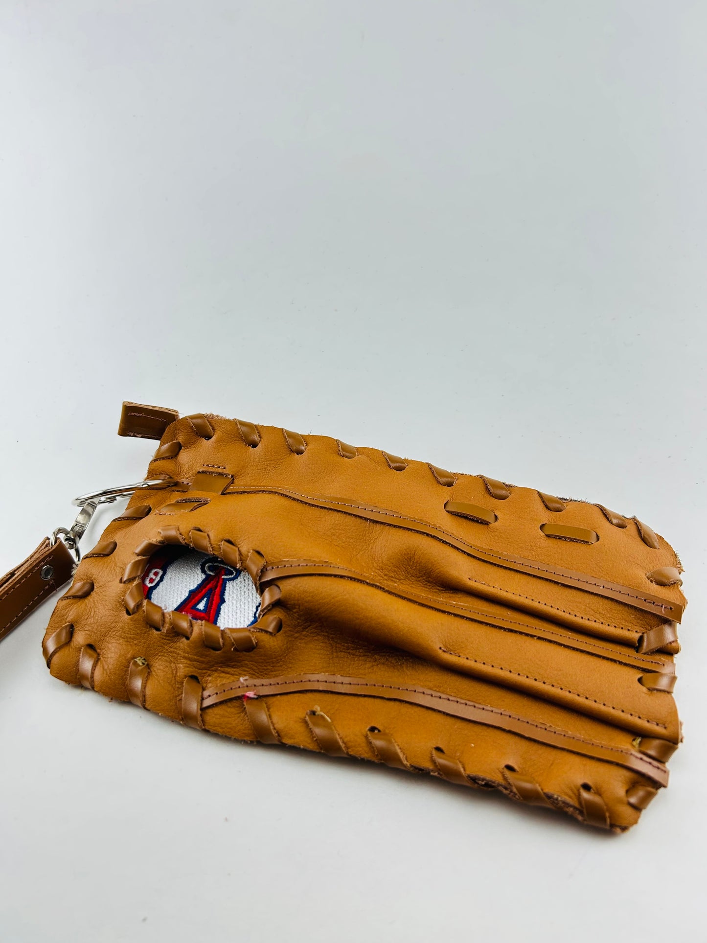 Wristlet - Los Angeles Angels Circle White Center