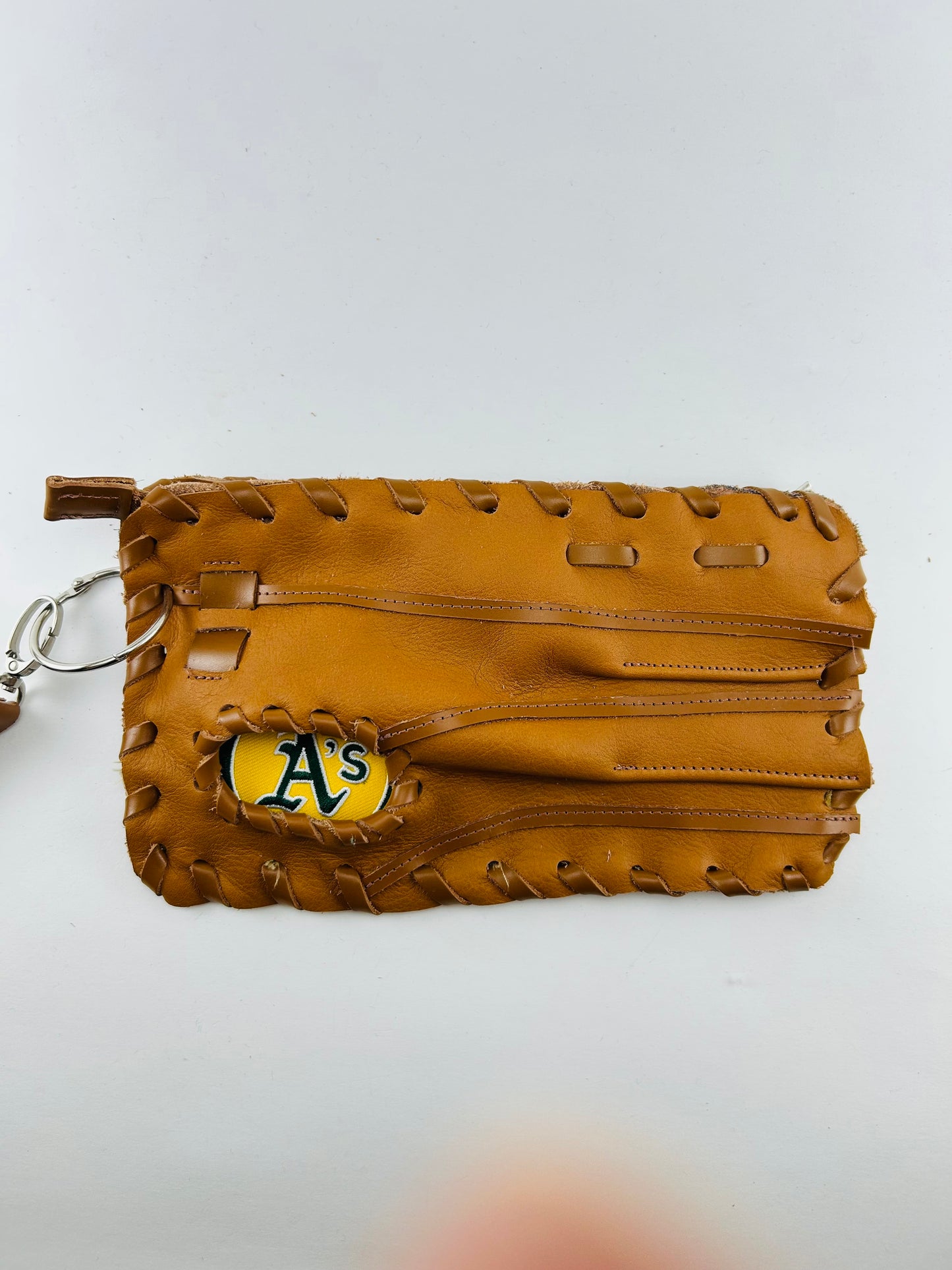 Wristlet - Oakland A's Circle Yellow Center