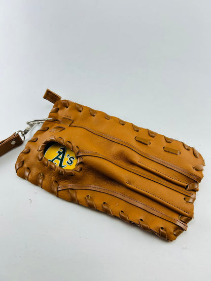 Wristlet - Oakland A's Circle Yellow Center