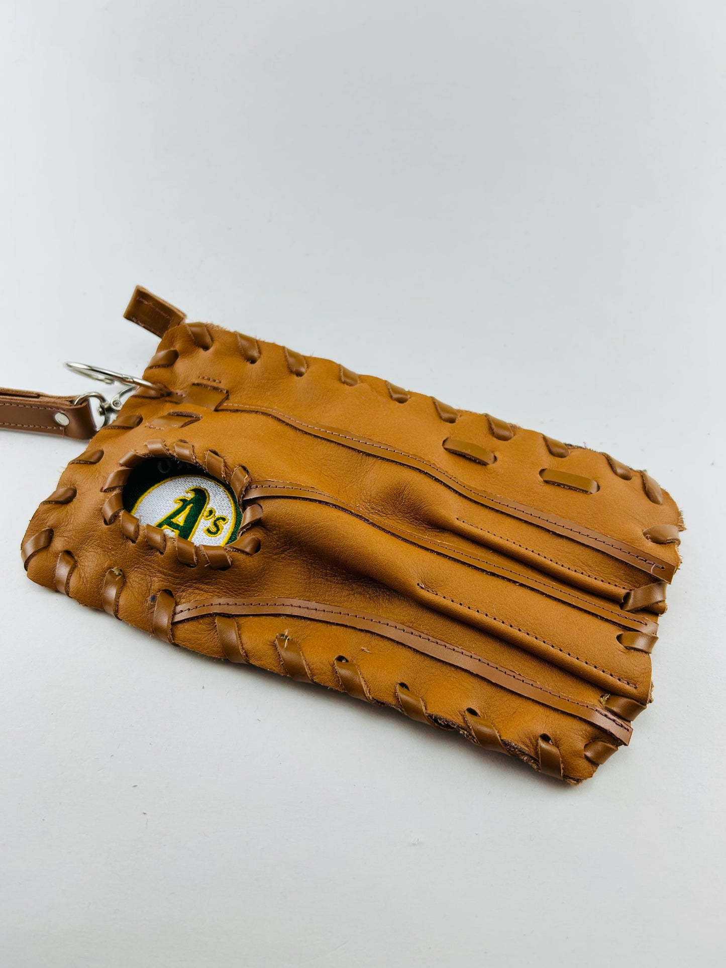 Wristlet - Oakland A's Circle White Center