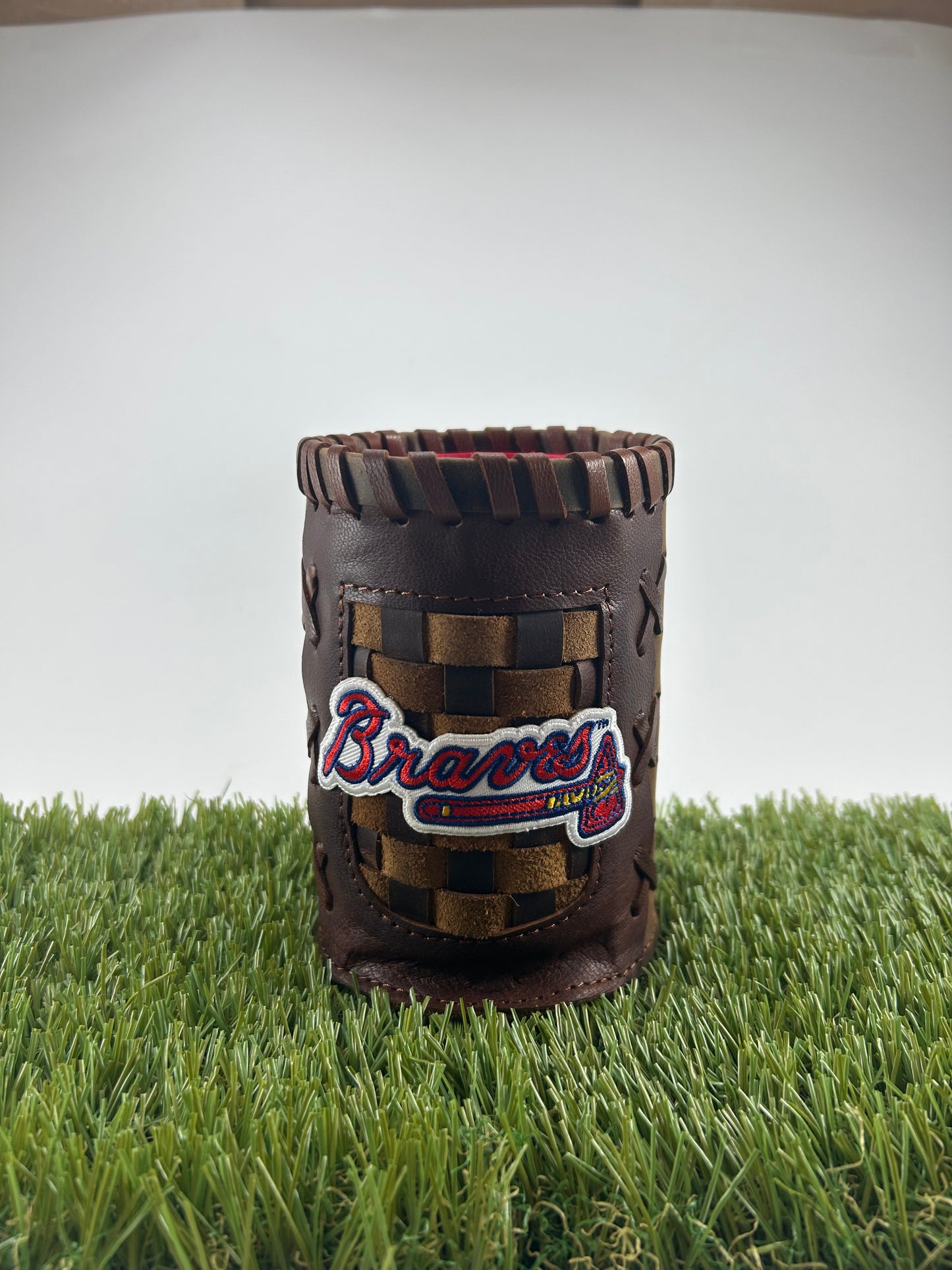 Vintage Pocket Coozie - Atlanta Braves Script