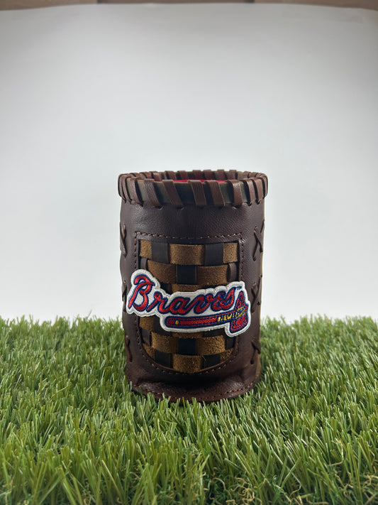 Vintage Pocket Coozie - Atlanta Braves Script