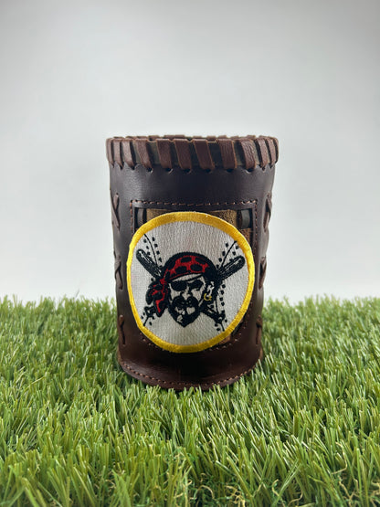 Vintage Pocket Coozie - Pittsburg Pirates Pirate on Baseball