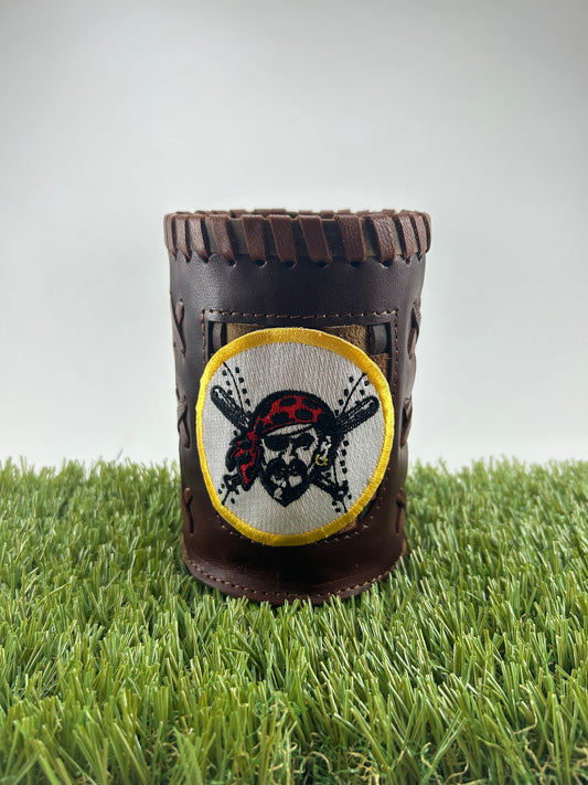 Vintage Pocket Coozie - Pittsburg Pirates Pirate on Baseball