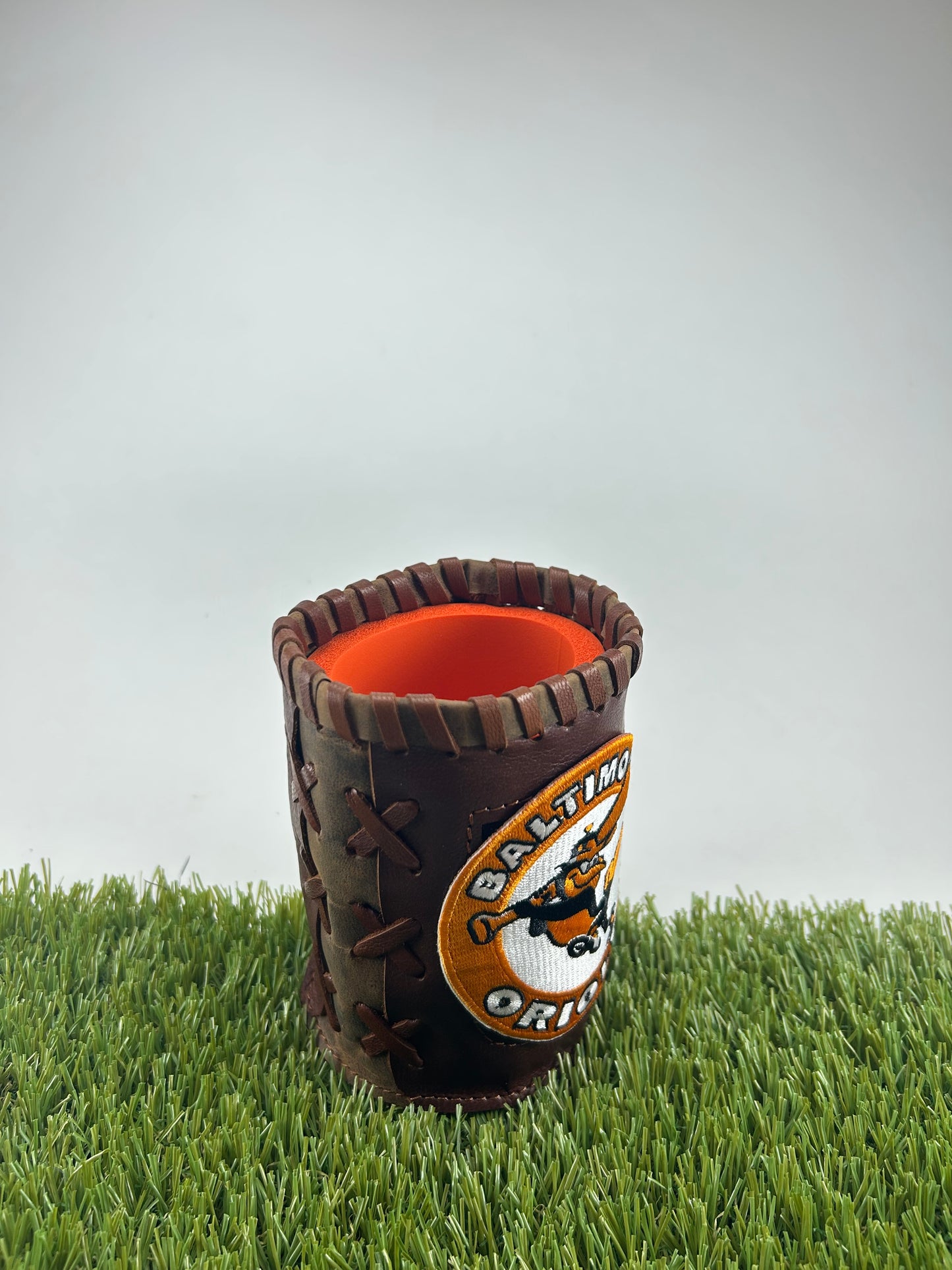 Vintage Pocket Coozie - Baltimore Orioles Bird Batting Circle