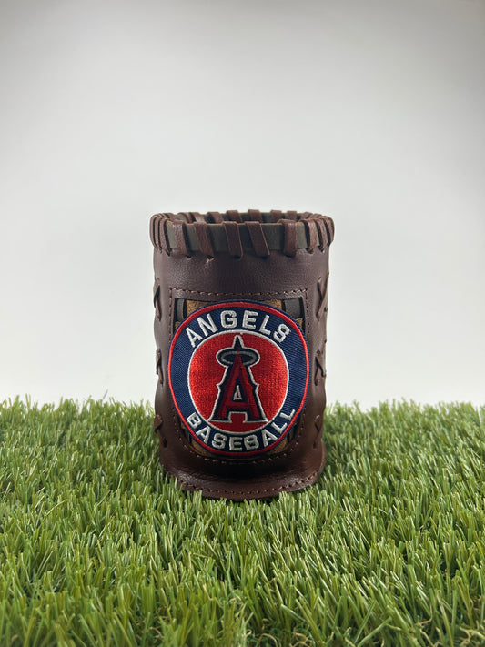 Vintage Pocket Coozie - Los Angeles Angels Red Center Circle