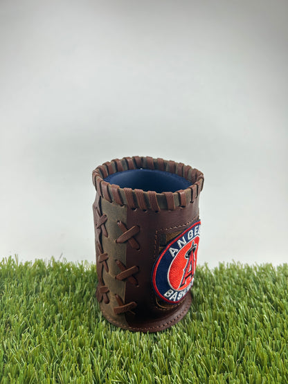 Vintage Pocket Coozie - Los Angeles Angels Red Center Circle