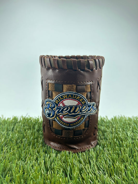 Vintage Pocket Coozie - Milwaukee Brewers Emblem
