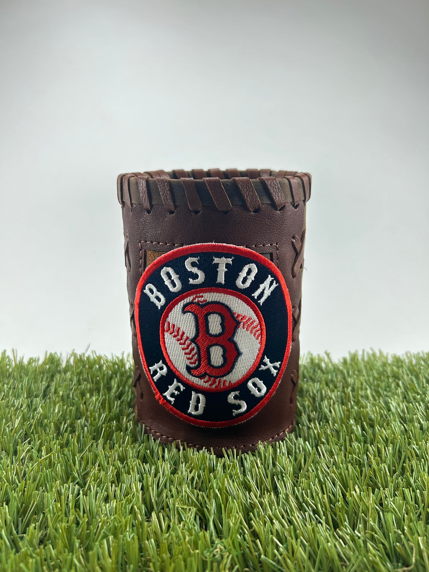 Vintage Pocket Coozie - Boston Red Sox B Circle Baseball
