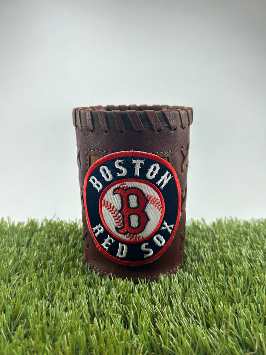 Vintage Pocket Coozie - Boston Red Sox B Circle Baseball