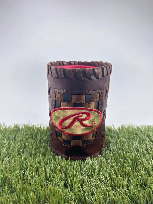Vintage Pocket Coozie - Rawlings Red R on Gold