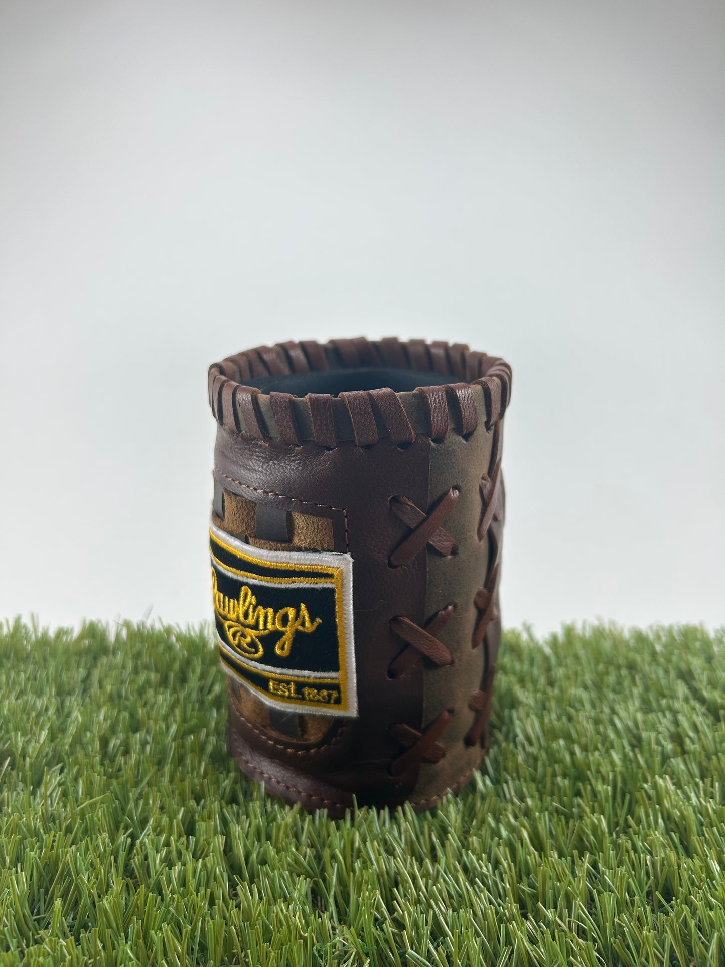 Vintage Pocket Coozie - Rawlings Gold Script on Black