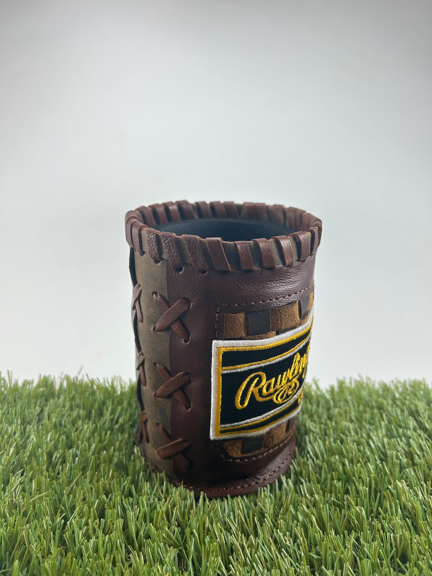 Vintage Pocket Coozie - Rawlings Gold Script on Black