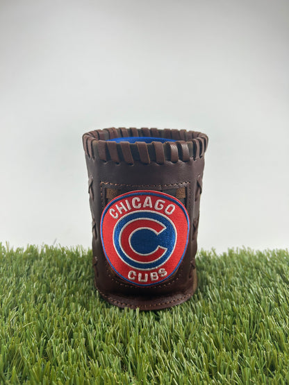 Vintage Pocket Coozie - Chicago Cubs Red Outline Emblem
