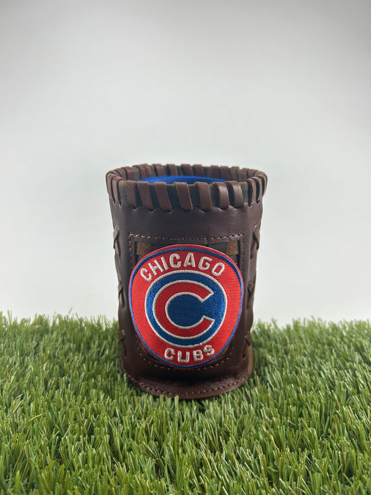 Vintage Pocket Coozie - Chicago Cubs Red Outline Emblem