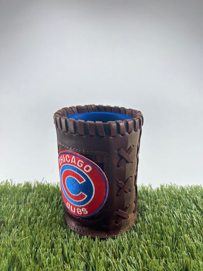 Vintage Pocket Coozie - Chicago Cubs Red Outline Emblem