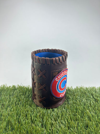 Vintage Pocket Coozie - Chicago Cubs Red Outline Emblem