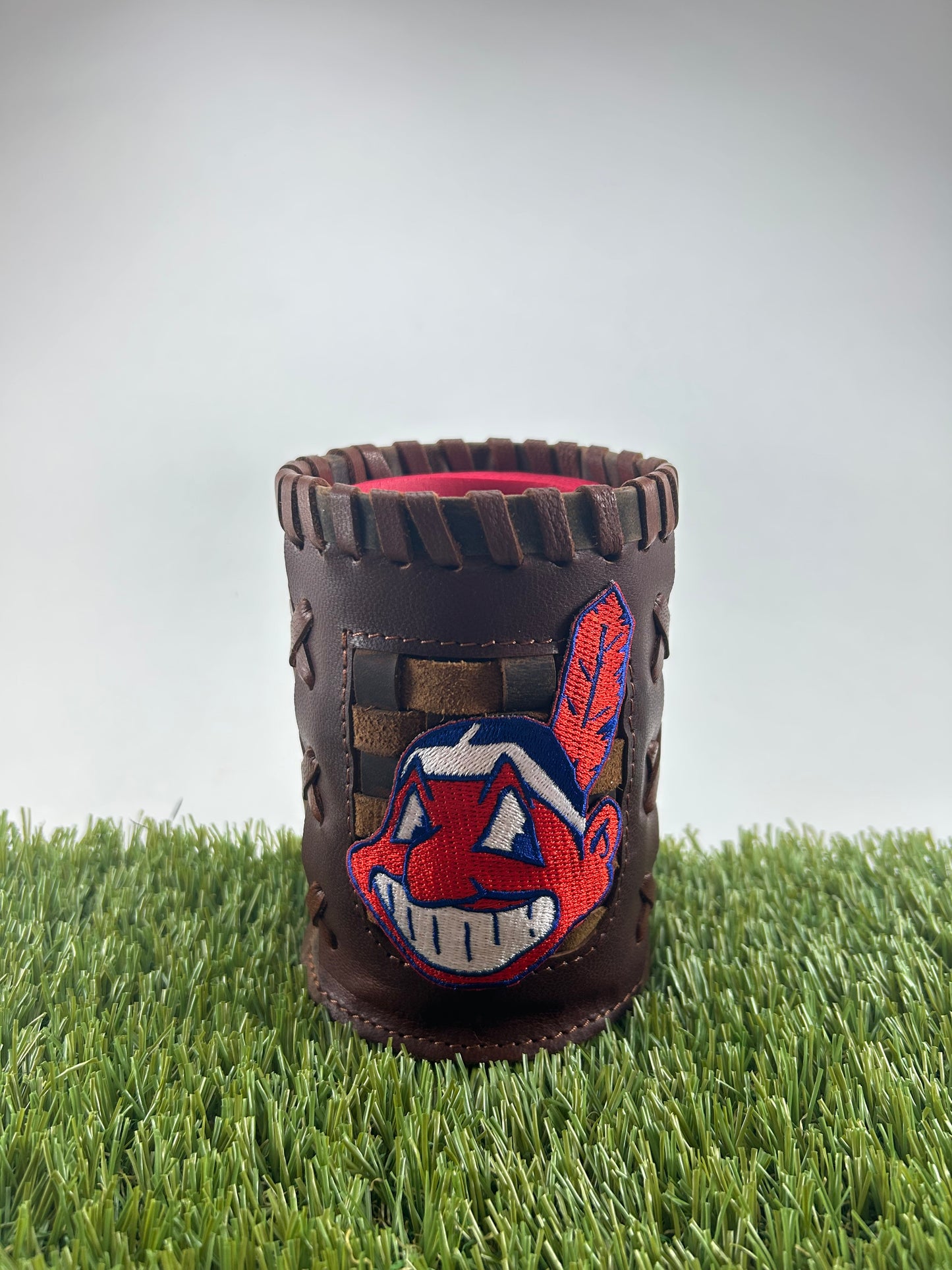 Vintage Pocket Coozie - Cleveland Indians Wahoo