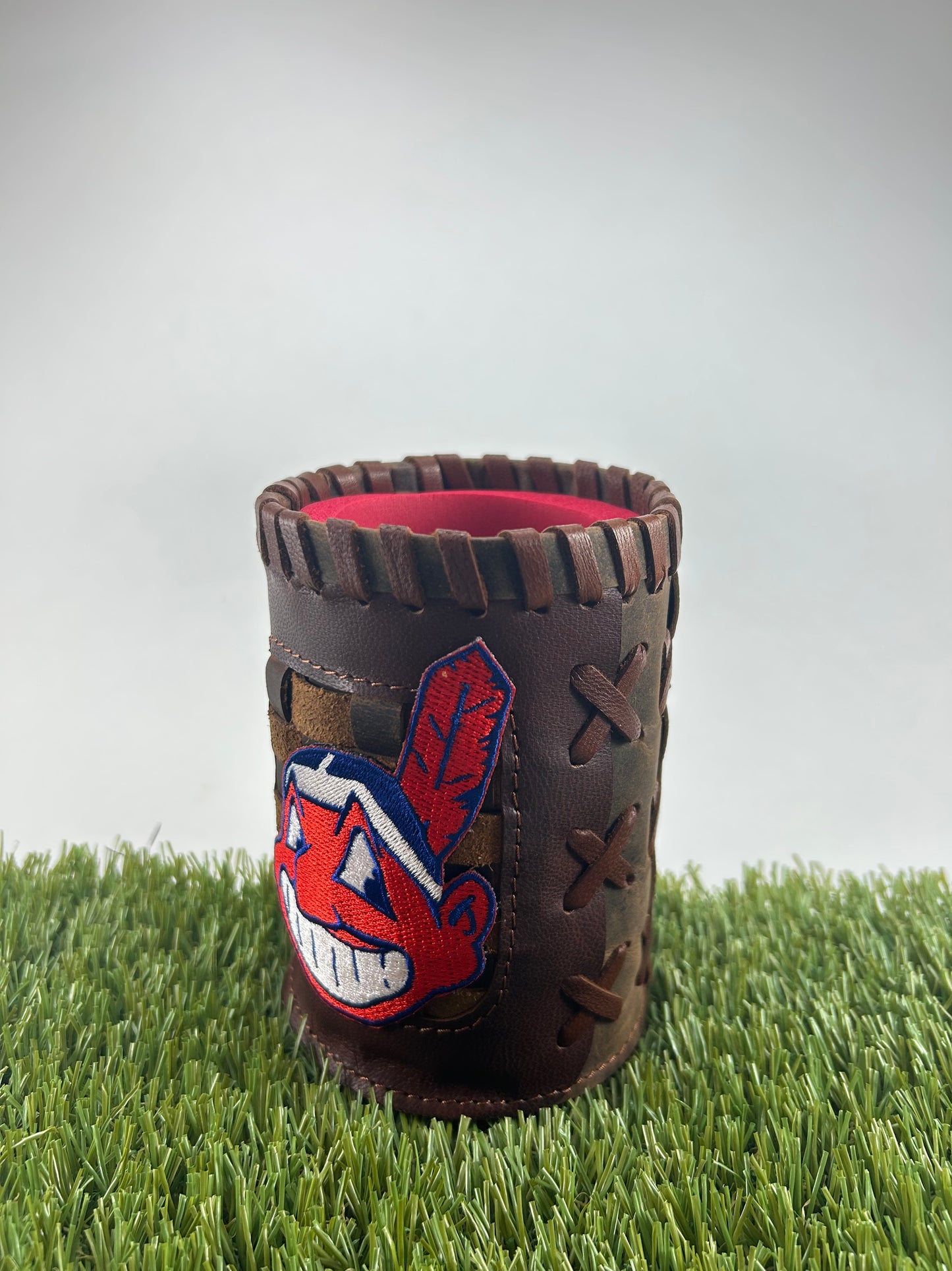 Vintage Pocket Coozie - Cleveland Indians Wahoo
