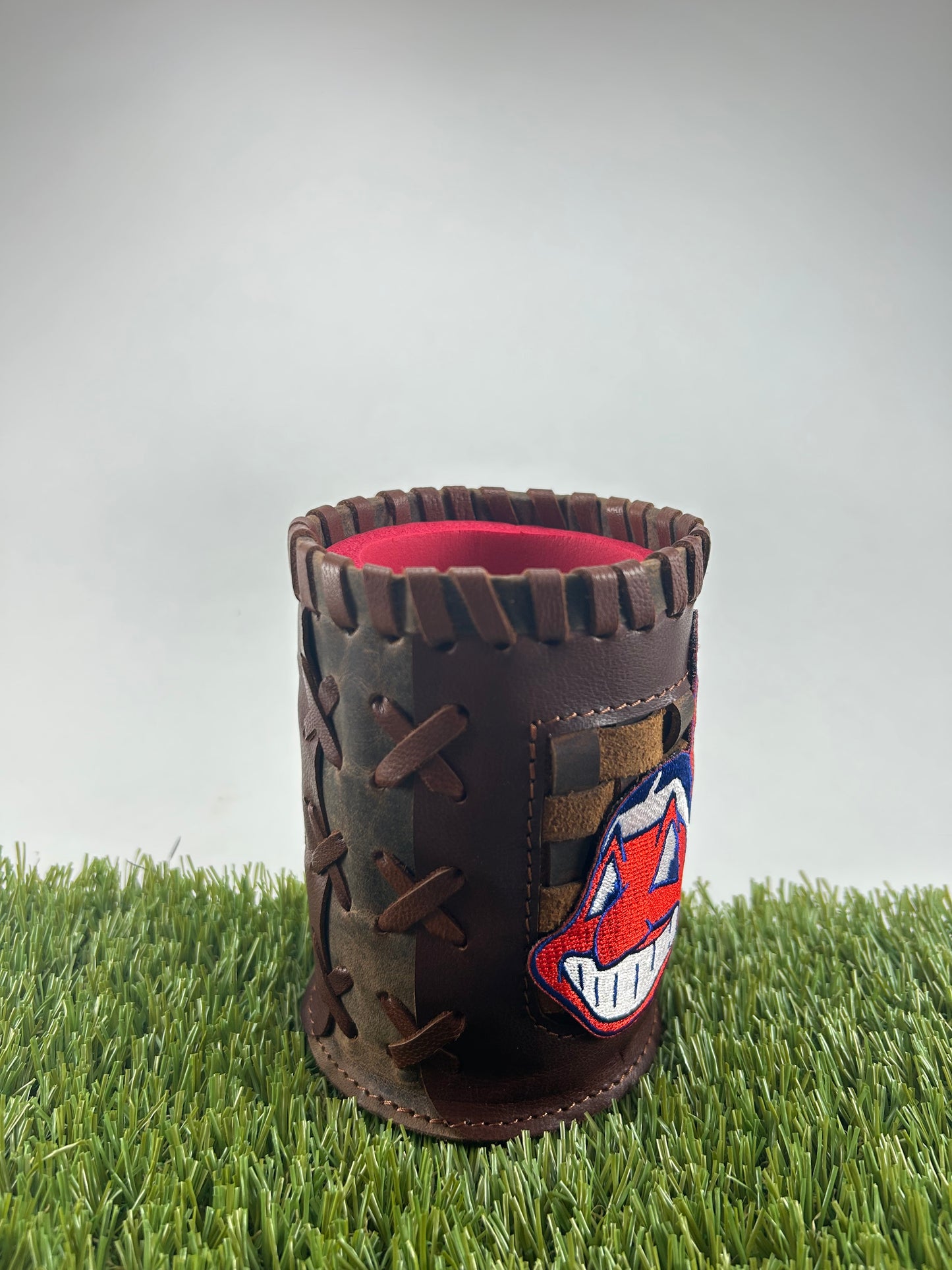 Vintage Pocket Coozie - Cleveland Indians Wahoo