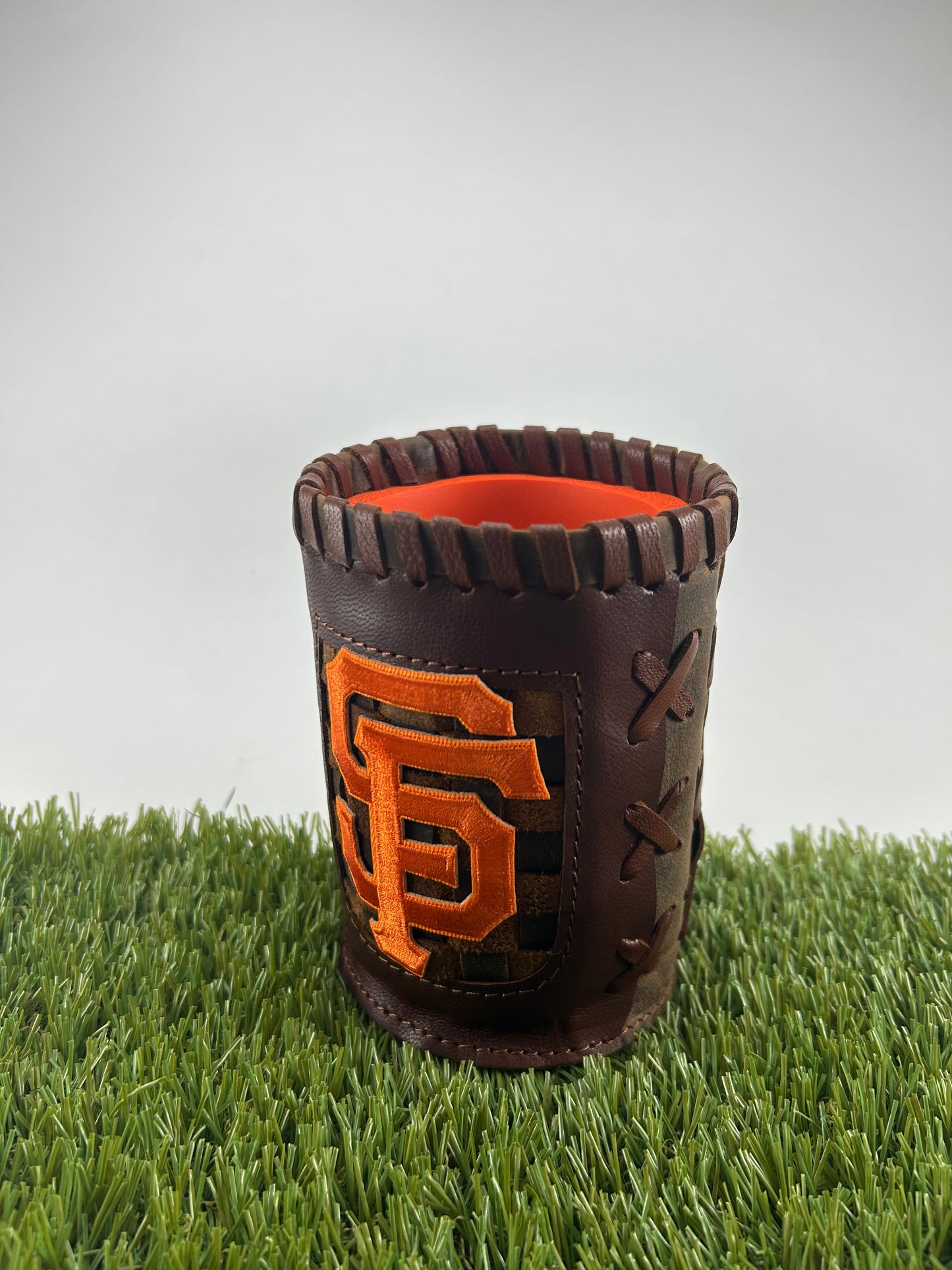 Vintage Pocket Coozie - San Francisco Giants Orange SF