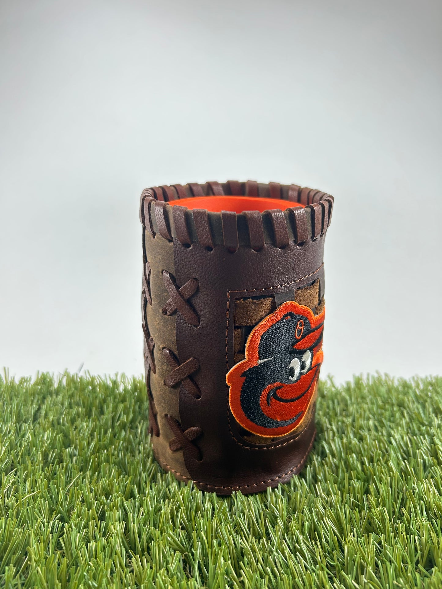Vintage Pocket Coozie - Baltimore Orioles Birdface