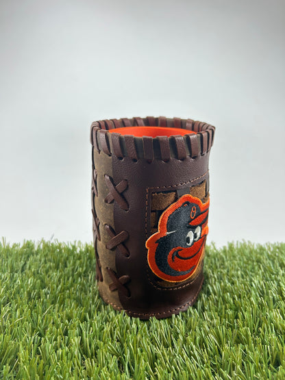 Vintage Pocket Coozie - Baltimore Orioles Birdface