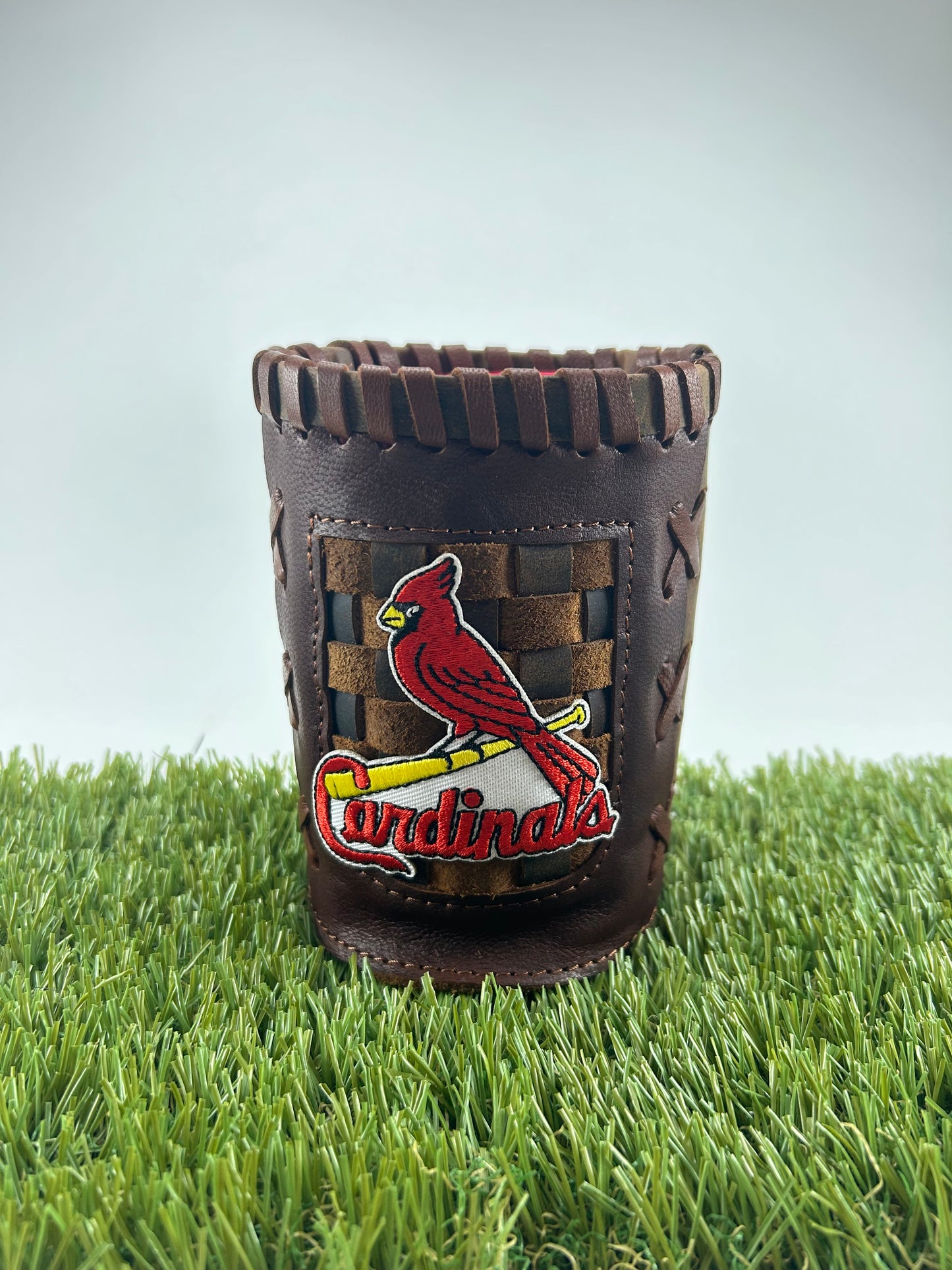 Vintage Pocket Coozie - St Louis Cardinals Bird on Bat