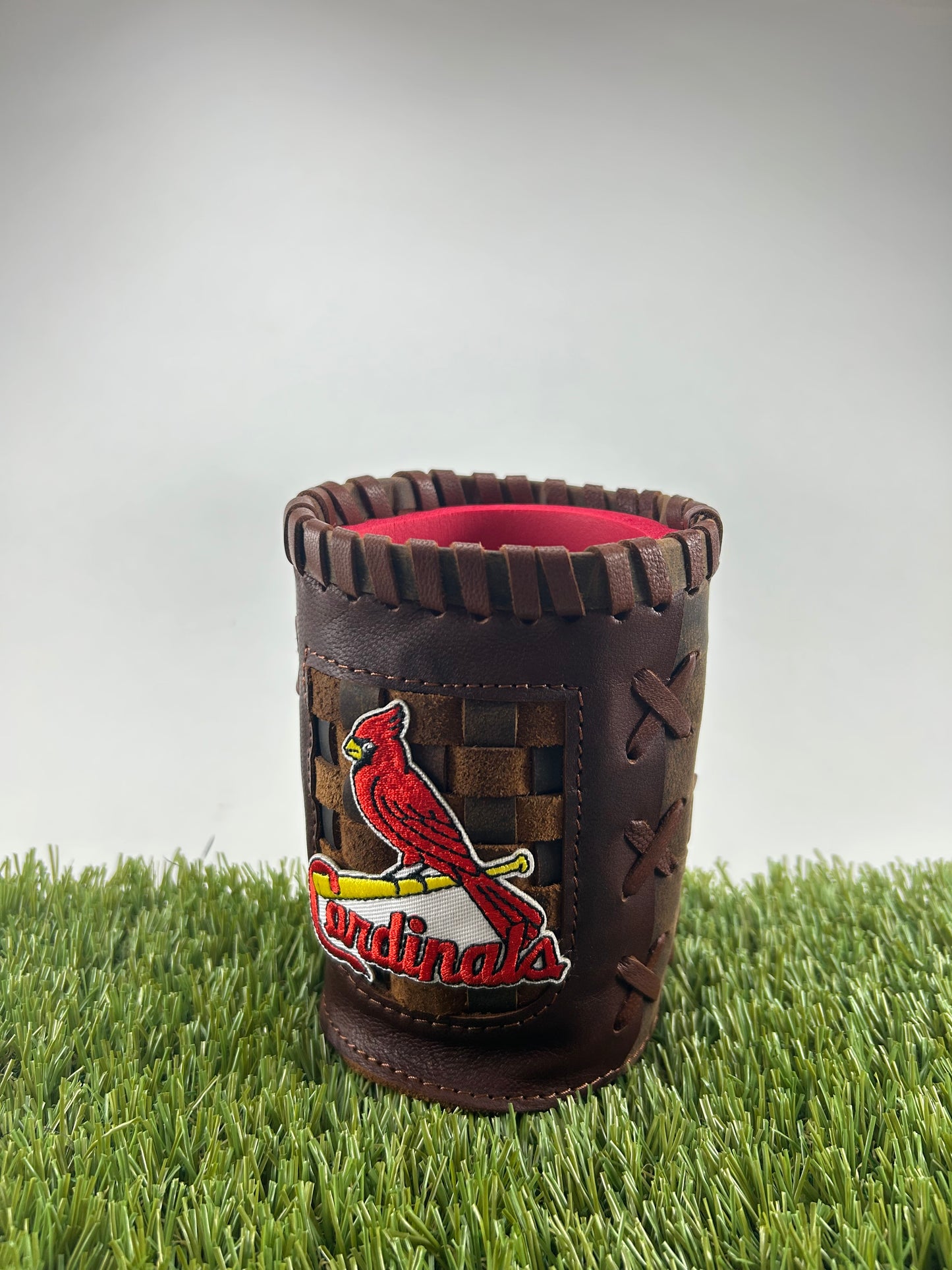 Vintage Pocket Coozie - St Louis Cardinals Bird on Bat