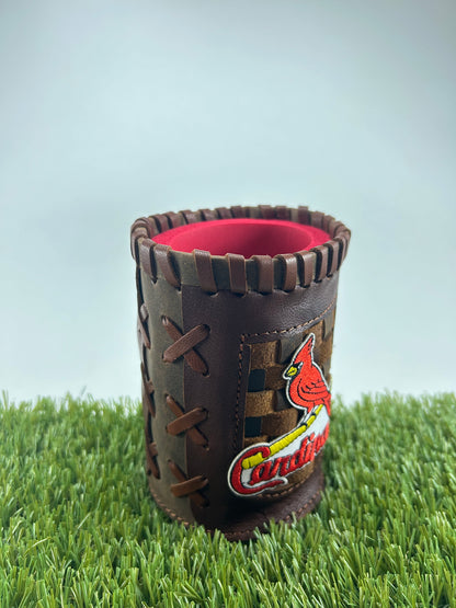 Vintage Pocket Coozie - St Louis Cardinals Bird on Bat
