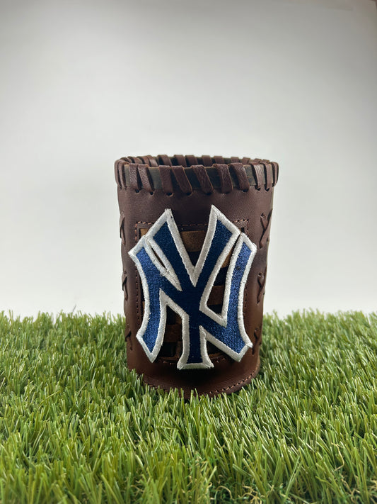 Vintage Pocket Coozie - New York Yankees NY Blue