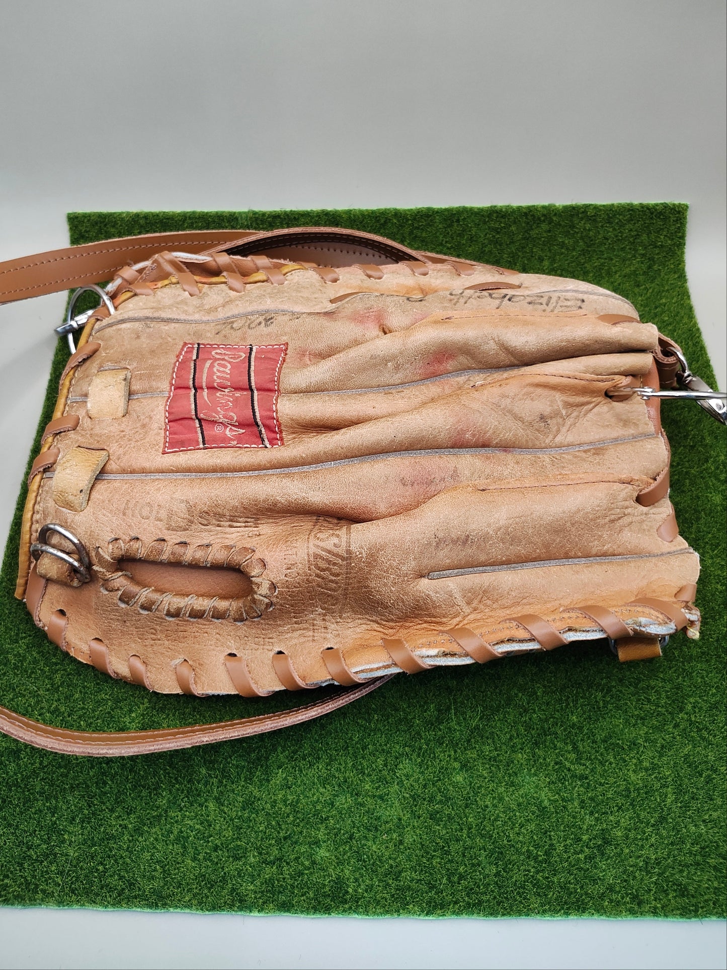 Upcycled Purse - Fastback Finger Glove Purse - F1