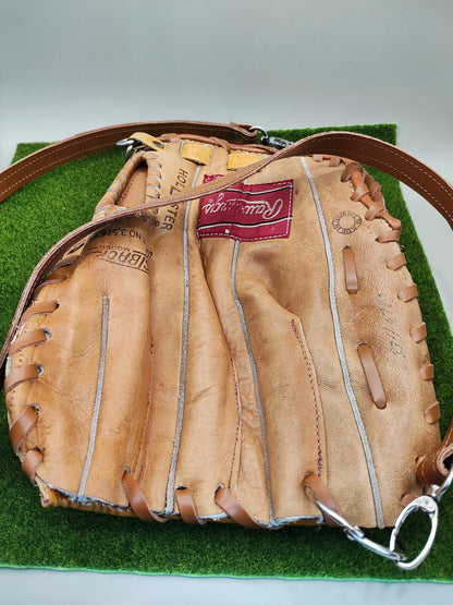 Upcycled Purse - Fastback Finger Glove Purse - F1