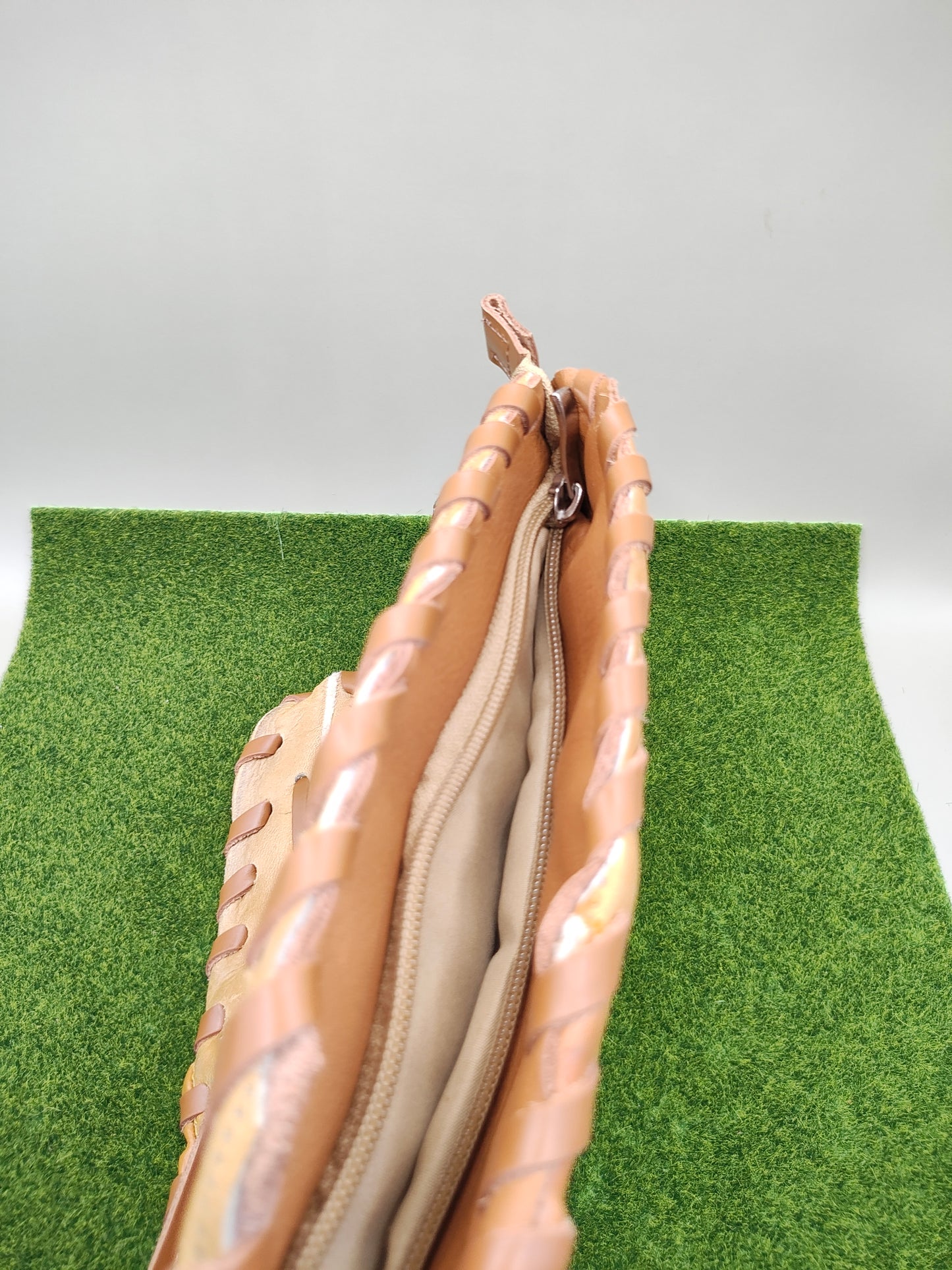 Upcycled Purse - Fastback Finger Glove Purse - F3