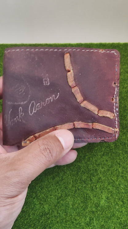 Hank Aaron - Dark Signature Wallet