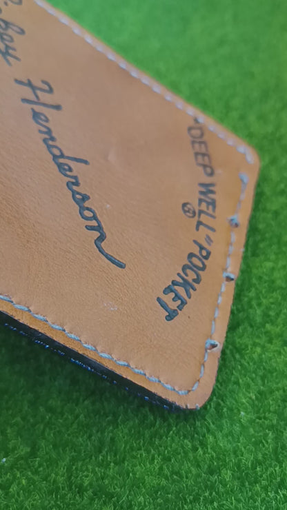 Rickey Henderson Wallet