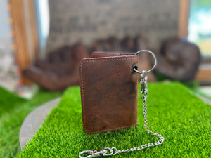 Card / Cash Wallet With Chain