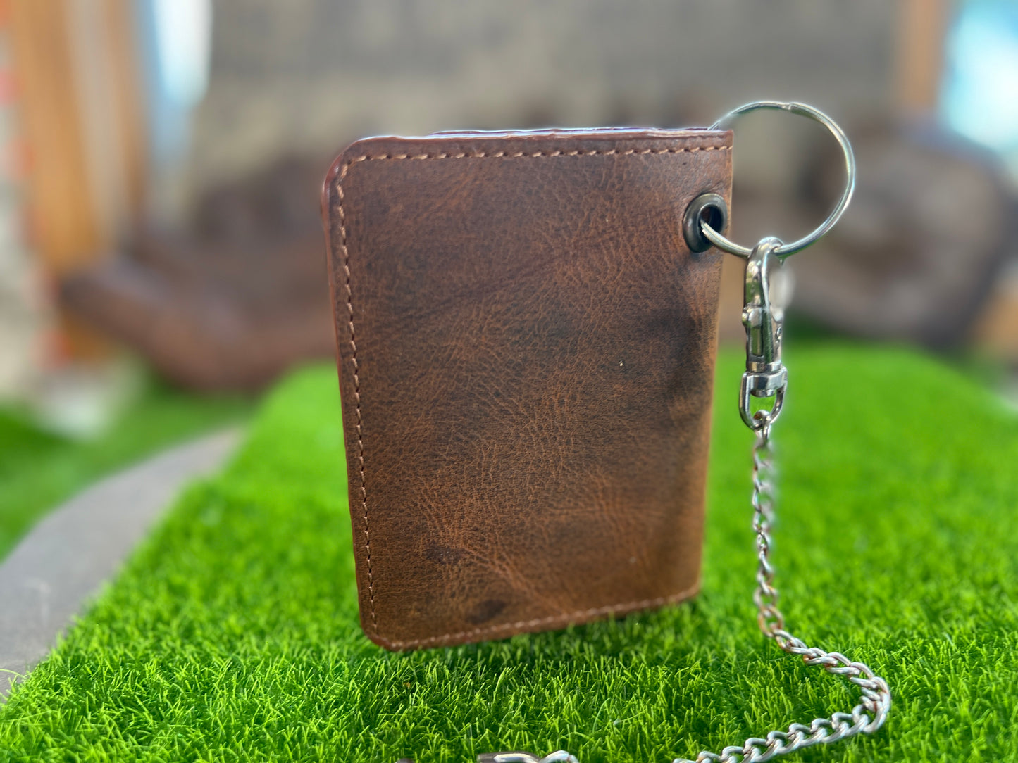 Card / Cash Wallet With Chain