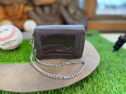 Double Zipper Chain wallet