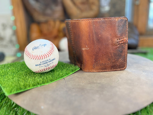 Preacher Roe Wallet From Rare Old Glove