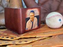 Walter Johnson Carved Leather Art Wallet