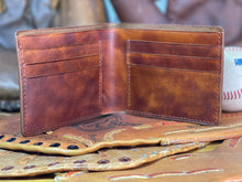 Stan Musial Carved Leather Art Wallet