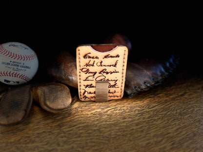 1927 World Championship Yankees Card / Moneyclip